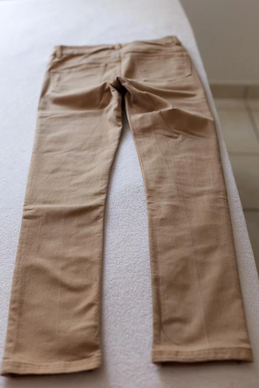 Women's beige slim fit pants size 34 - New - La halle – photo 4